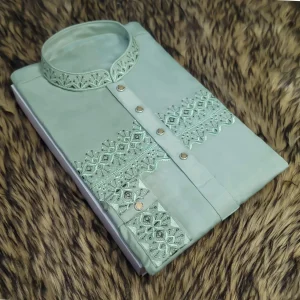 Festive White Panjabi (Copy)