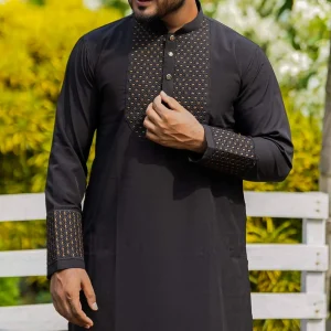 Festive Black Panjabi