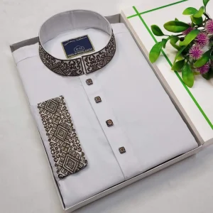 Festive White Panjabi (Copy)